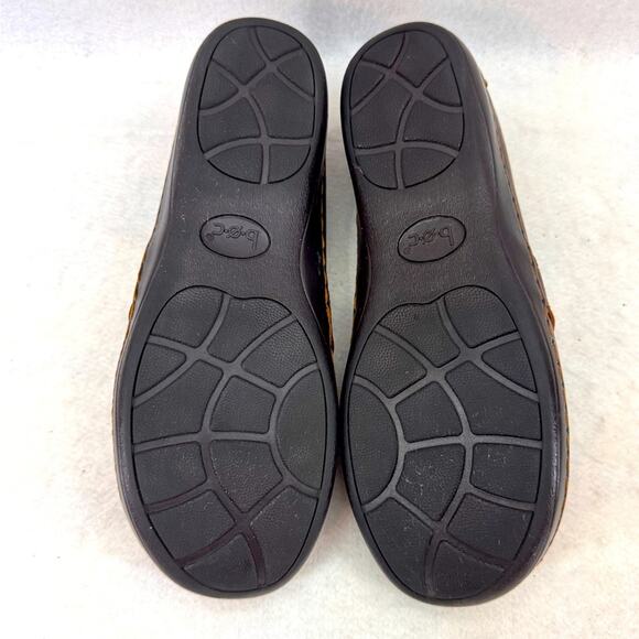 EUC b.o.c. by Born Brown Leather Slip-on Women’s Shoes Howell Loafers size 8.5 - Picture 8 of 9